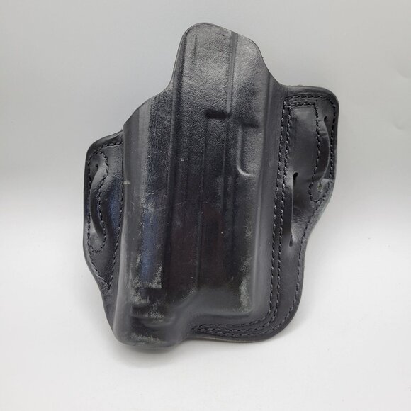 DeSantis Speed Lite Holster Black Leather Right Hand 132 7K - Picture 1 of 7